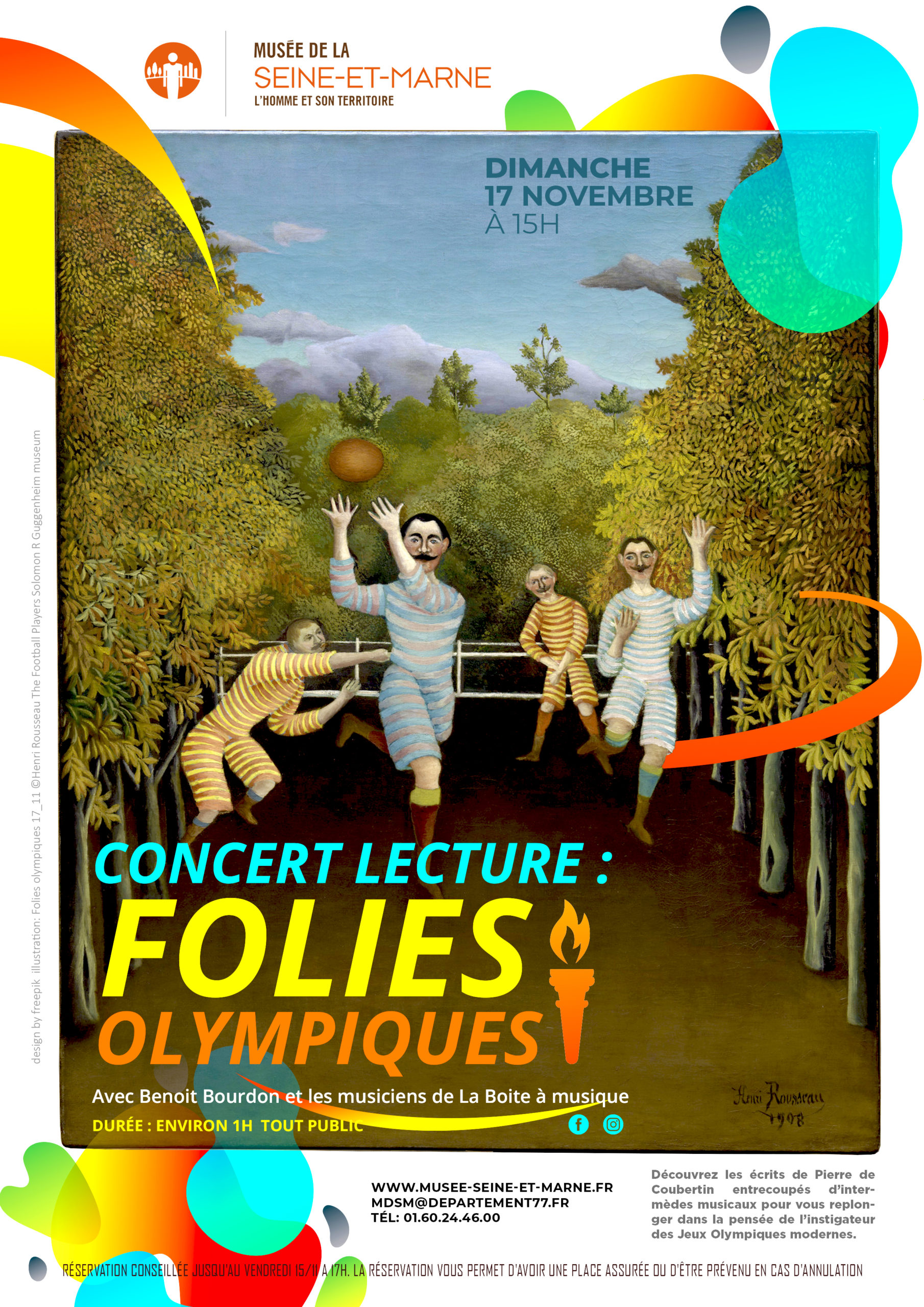 Folies Olympiques @ Lecture-concert au musée